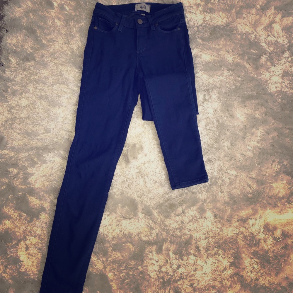 Paige Verdugo Ankle Size 23 Aruba Blue Never Worn!